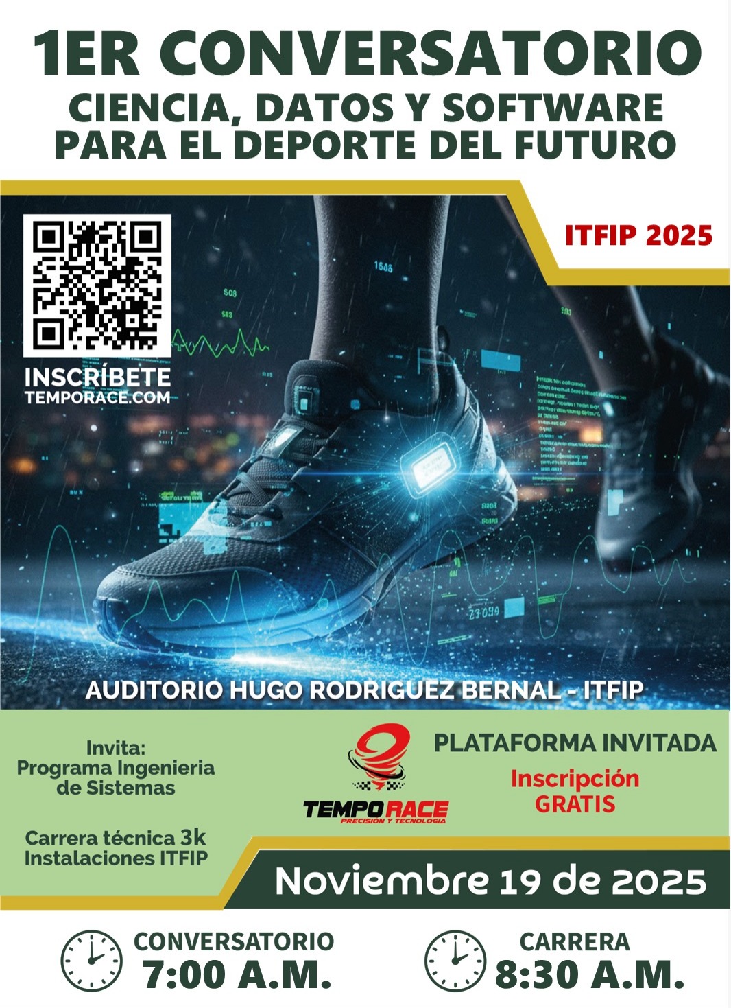 1er Conversatorio ciencia, datos y software para el deporte del futuro