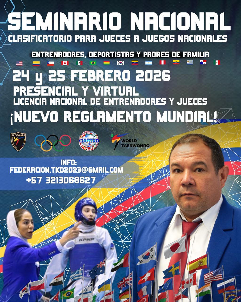 Seminario Nacional Clasificatorio para Jueces - Federación 2026